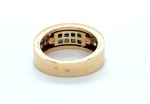 Cartier Diabolo Ring 750 Gold 8 Saphir & 12 Brillanten Gr. 52 – Bild 6