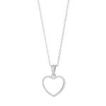 Joanli Nor - Damen-Halskette - Rhd. Silber - AidaNor 245 003