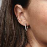 funkeln und Pandora Logo Creolen – Bild 3