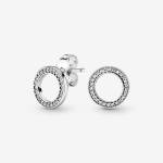 erhabene Herzen Ohrstecker