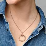 Small O Pendant Kettenanhänger – Bild 3