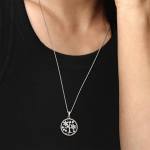 funkelnde Stammbaum Halskette – Bild 3