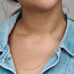 Metallperlen-Halskette – Bild 3