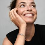 Schlangen-Gliederarmband mit Funklendem Herz-Verschluss – Bild 2