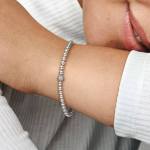 Kugel & Pavé Armband – Bild 3