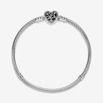 Stammbaum Schlangen-Gliederarmband mit Herzverschluss – Bild 6