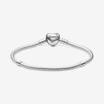 Stammbaum Schlangen-Gliederarmband mit Herzverschluss – Bild 5