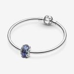 Galaxis blau & Stern Murano-Glas Charm – Bild 5