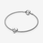 poliertes Best Friends Herz Charm – Bild 8