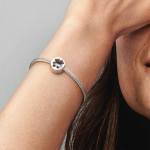 Glück und Mut vierblättriges Kleeblatt Charm – Bild 3